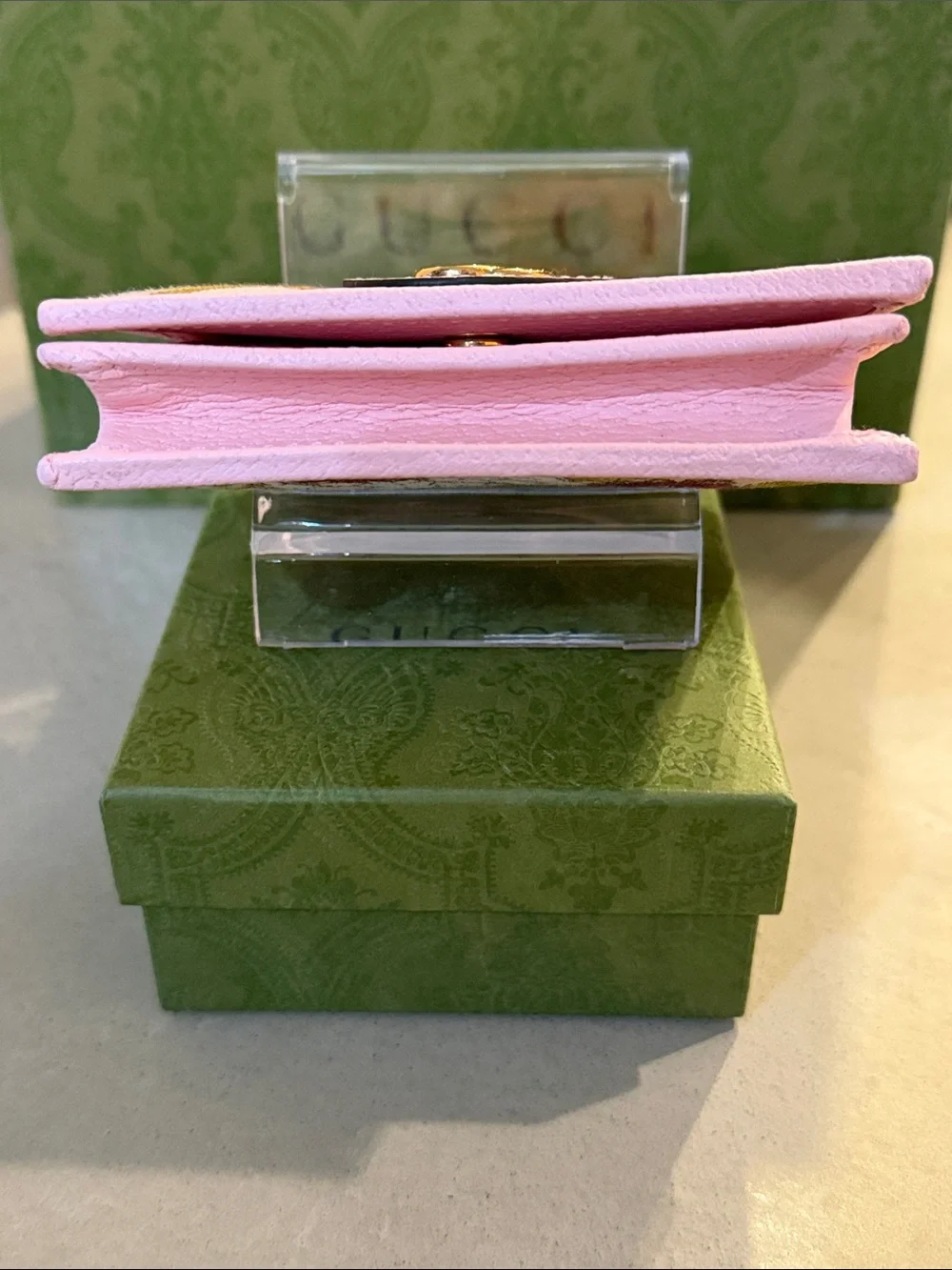 GUCCI | ✨NEW✨ GG Marmont Flora Bifold Compact Wallet - Picture 6 of 10